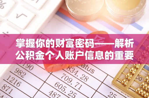 萝北掌握你的财富密码——解析公积金个人账户信息的重要性