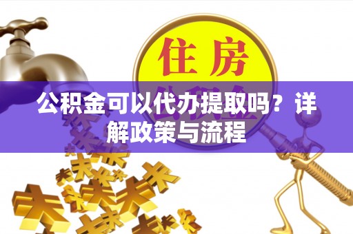 萝北公积金可以代办提取吗？详解政策与流程