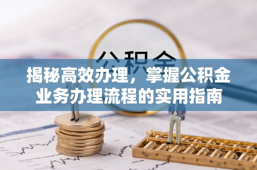 萝北揭秘高效办理，掌握公积金业务办理流程的实用指南