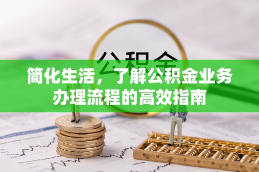 萝北简化生活，了解公积金业务办理流程的高效指南